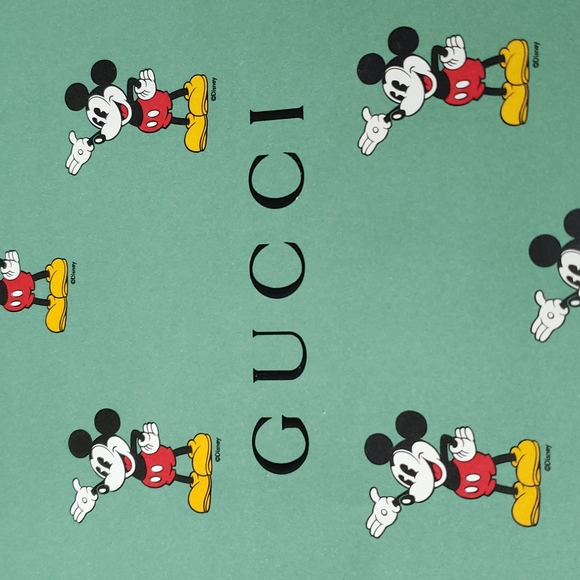 Gucci Mickey paper shopping bag - Picture 6 of 6